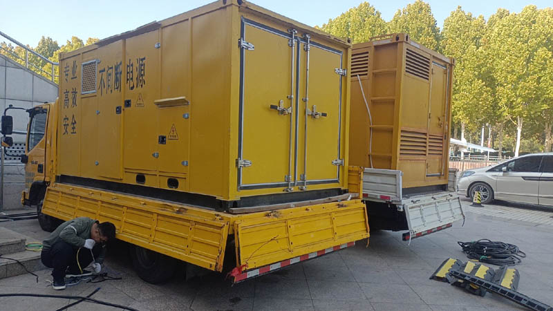 斗门柴油发电机组和UPS电源配合使用时的注意事项